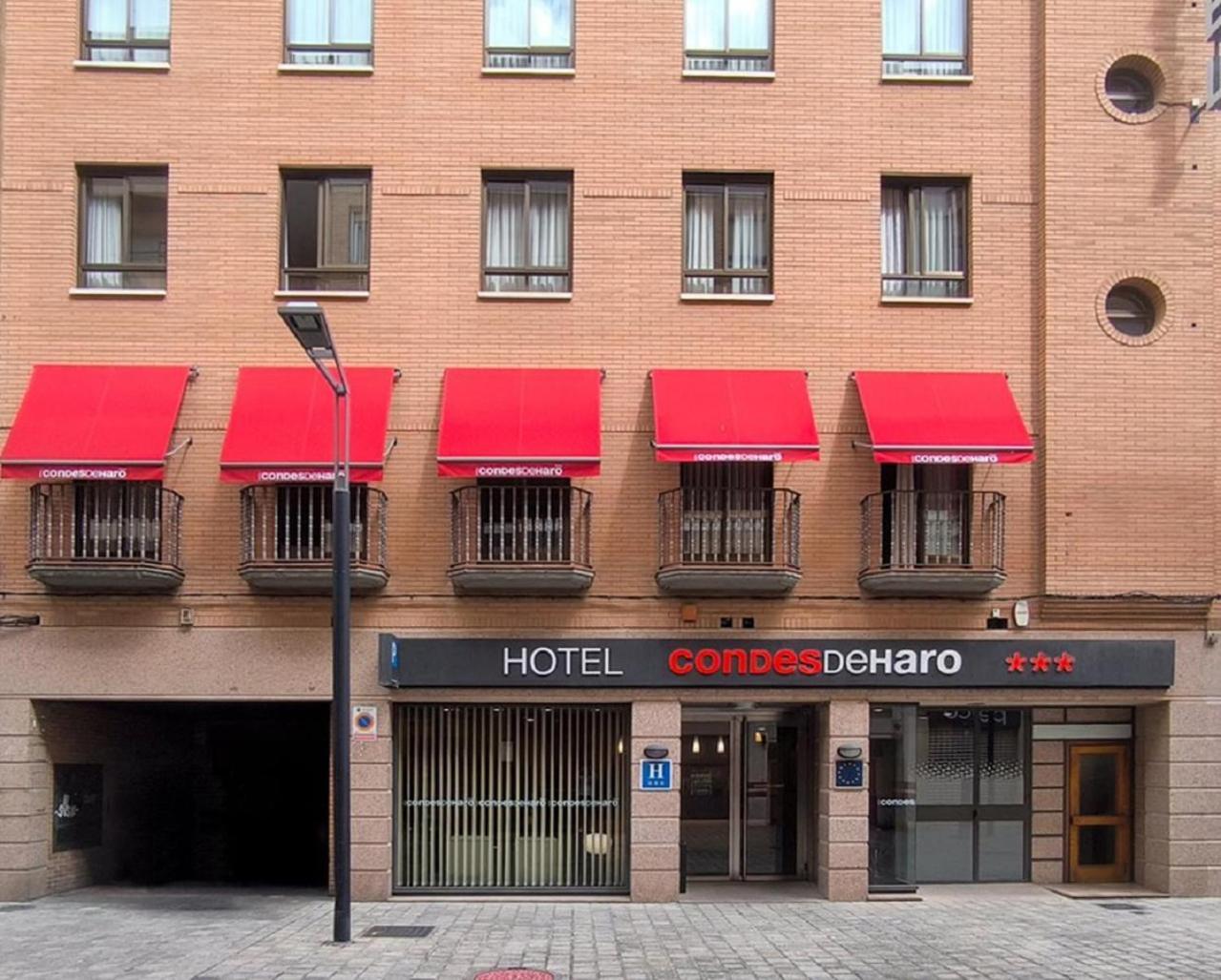Hotel Condes De Haro Logroño Esterno foto